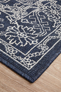Hyams Navy Rug