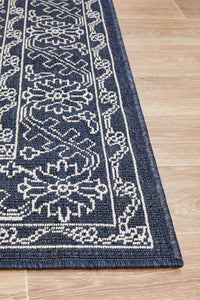 Hyams Navy Rug