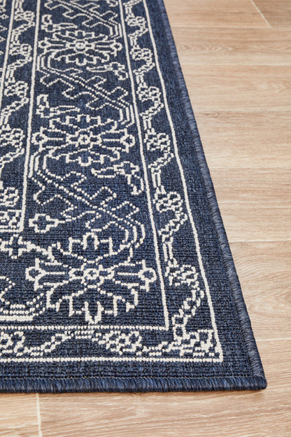 Hyams Navy Rug