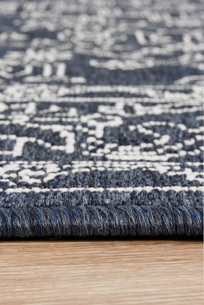 Hyams Navy Rug