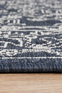Hyams Navy Rug