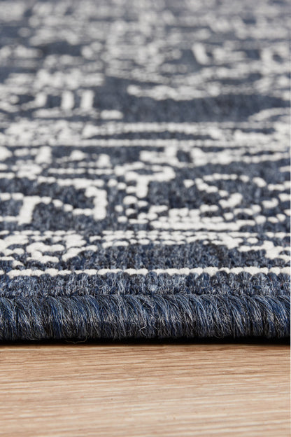 Hyams Navy Rug