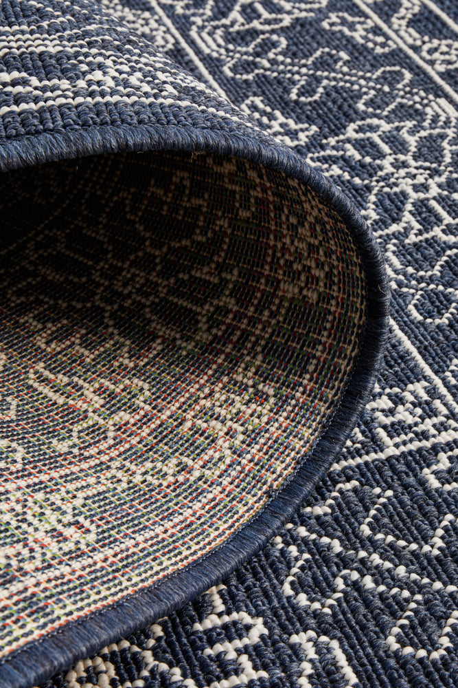 Hyams Navy Rug