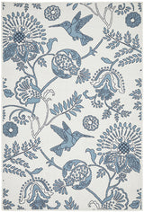 Hyams Frost and Blue Rug