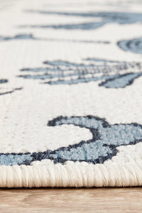 Hyams Frost and Blue Rug