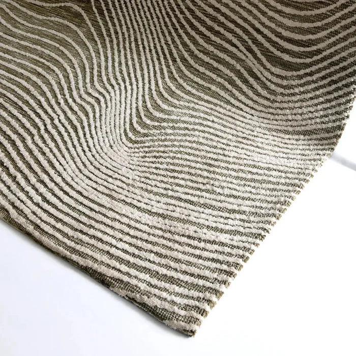 Sawtell Modern Green Rug