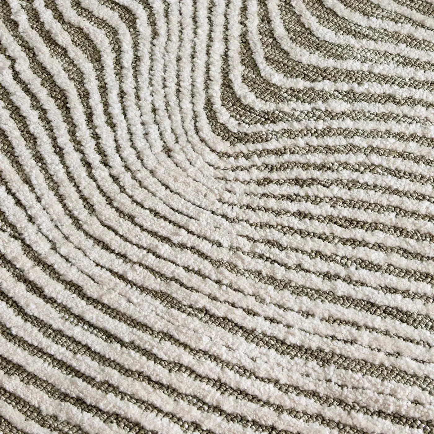Sawtell Modern Green Rug