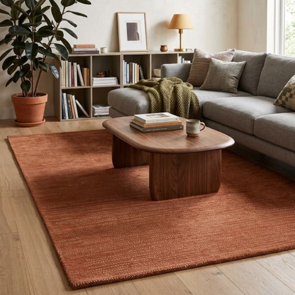 Scarborough Rust Wool Rug