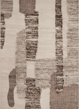 Semaphore Brown Wool Rug
