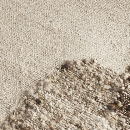 Semaphore Brown Wool Rug