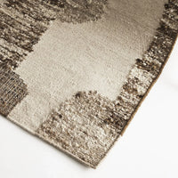 Semaphore Brown Wool Rug