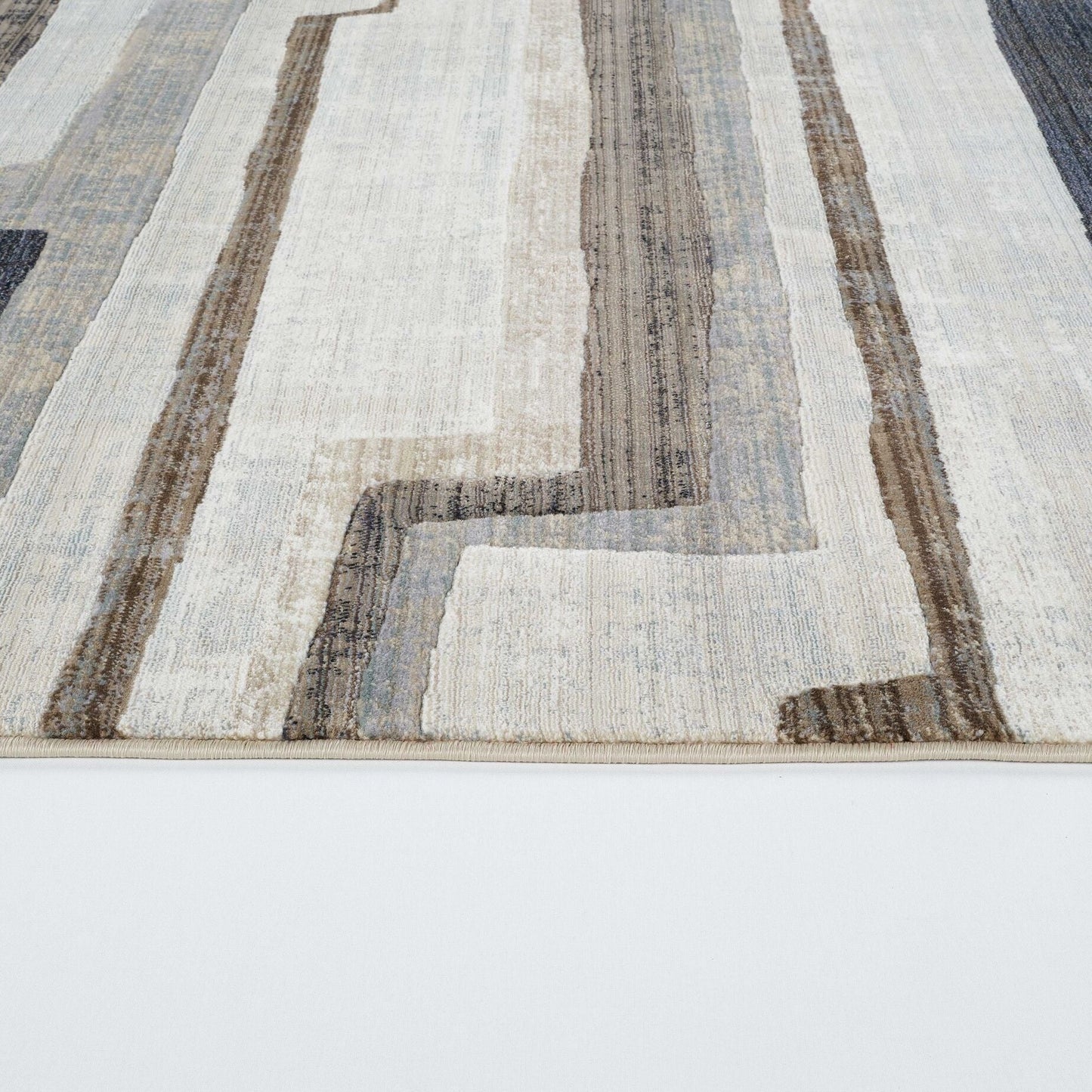 Sorrento Brown & Black Rug