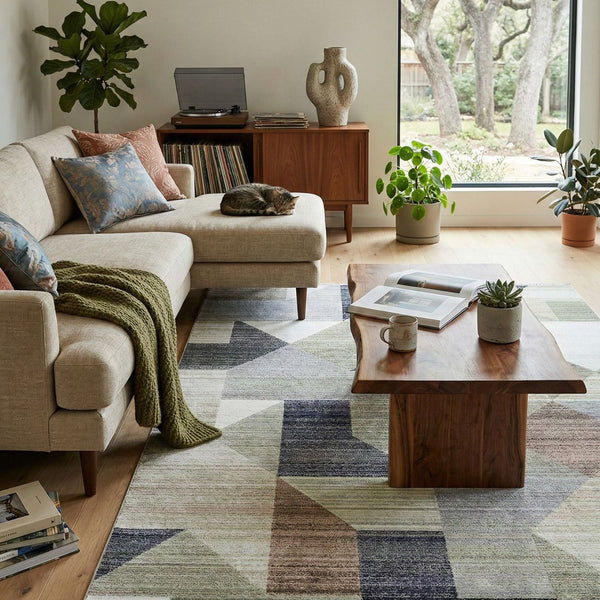 Sorrento Multi Geometric Rug