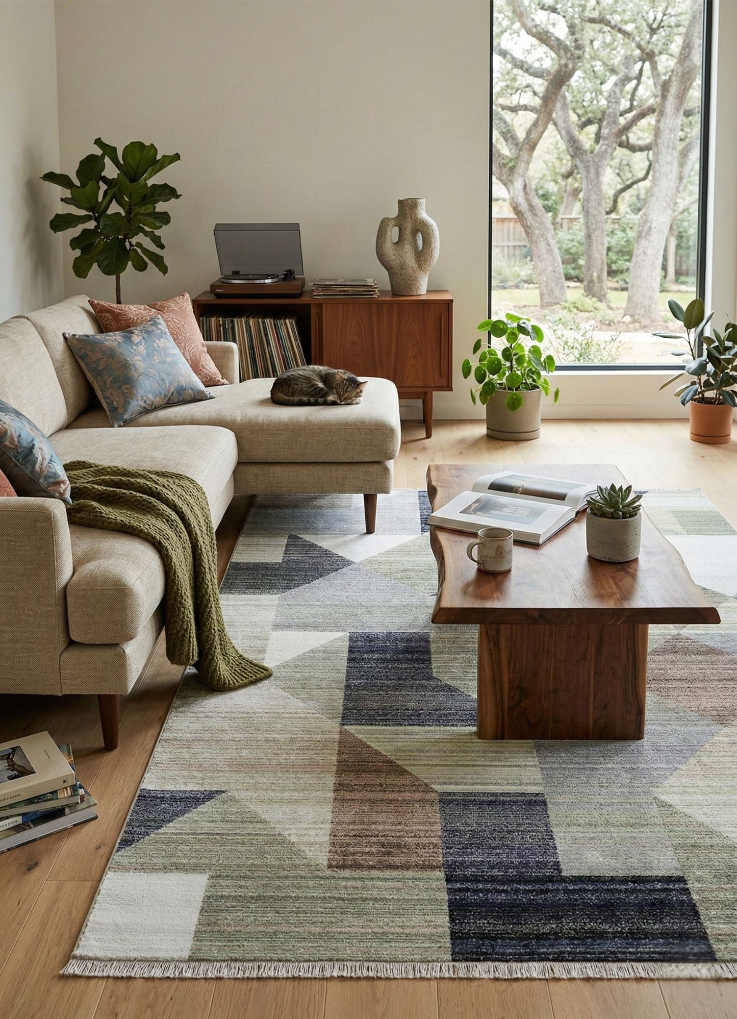 Sorrento Multi Geometric Rug