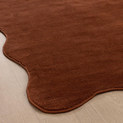 Wooli Terracotta Brown Runner Rug