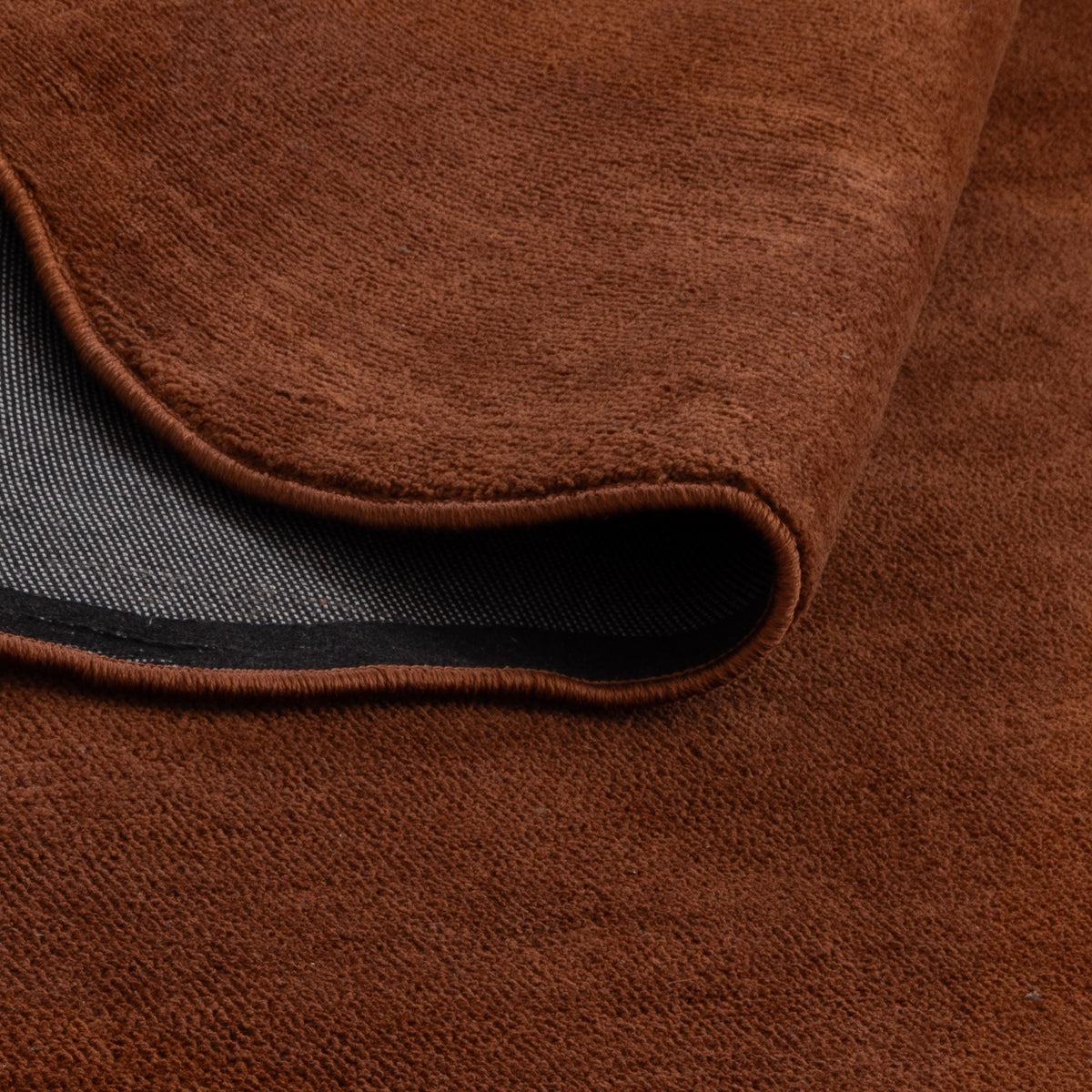 Wooli Terracotta Brown Runner Rug