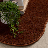 Wooli Terracotta Brown Runner Rug