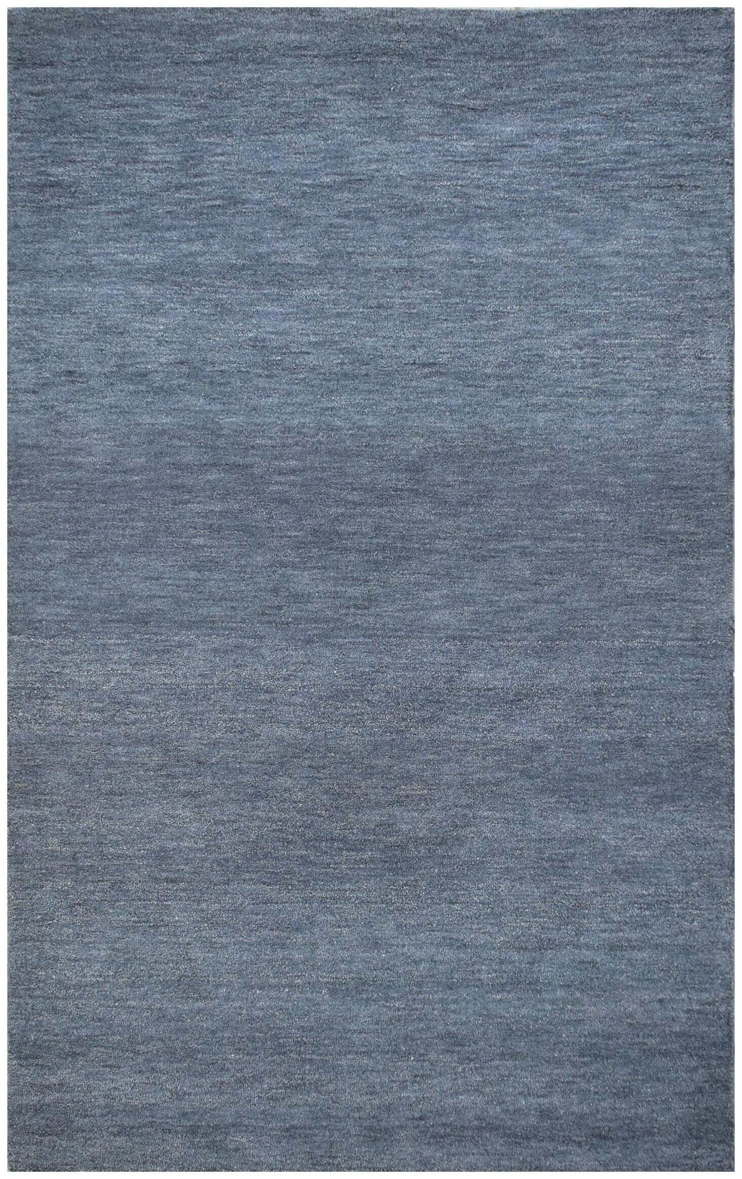 Tasman Blue Wool & Cotton Rug