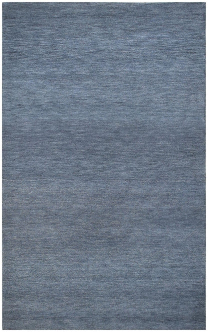 Tasman Blue Wool & Cotton Rug