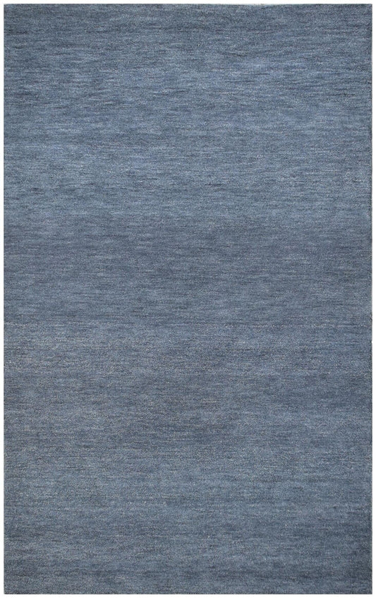 Tasman Blue Wool & Cotton Rug