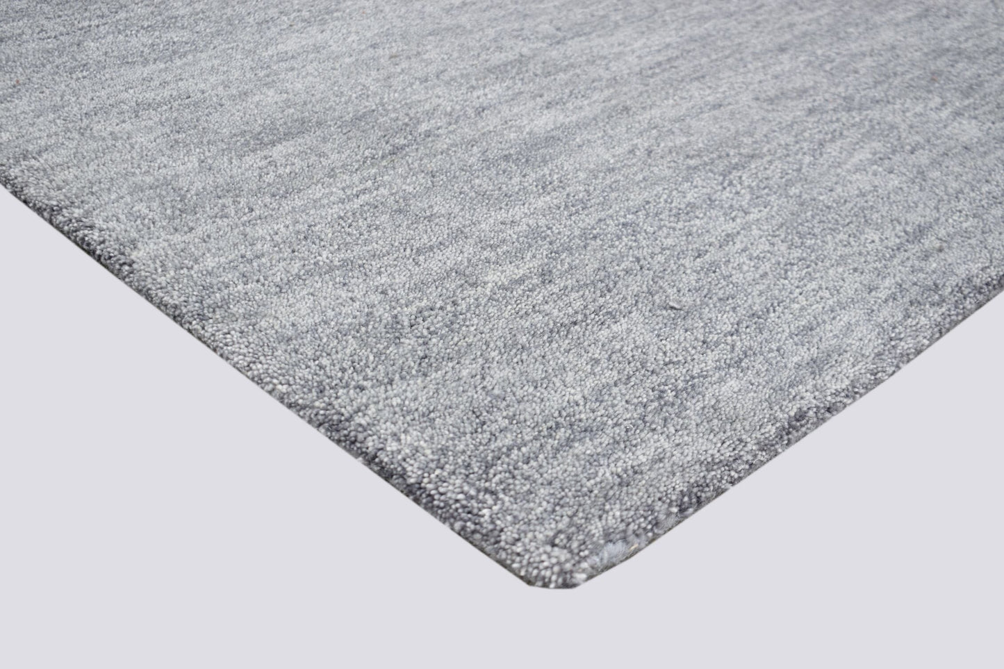 Tasman Silver Wool & Cotton Rug