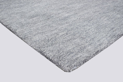 Tasman Silver Wool & Cotton Rug