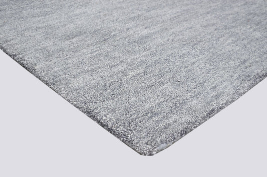 Tasman Silver Wool & Cotton Rug