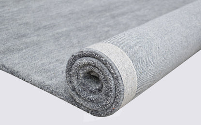 Tasman Silver Wool & Cotton Rug