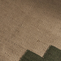 Trigg Brown & Green Jute Rug