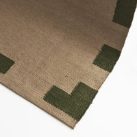 Trigg Brown & Green Jute Rug