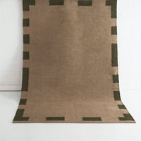 Trigg Brown & Green Jute Rug