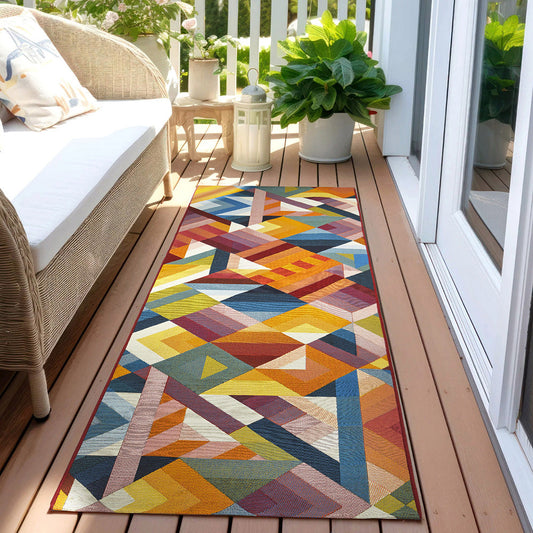 Bremer Opal Multicolor Runner Rug