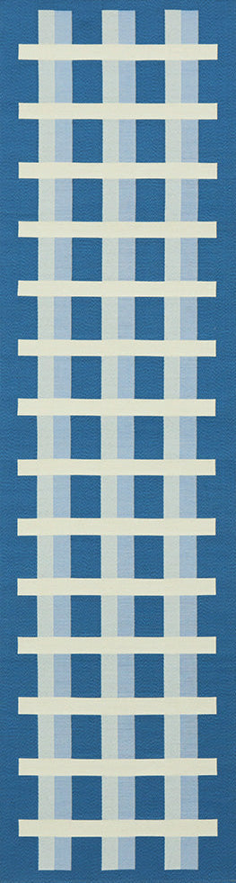 Bremer Blue Runner Rug