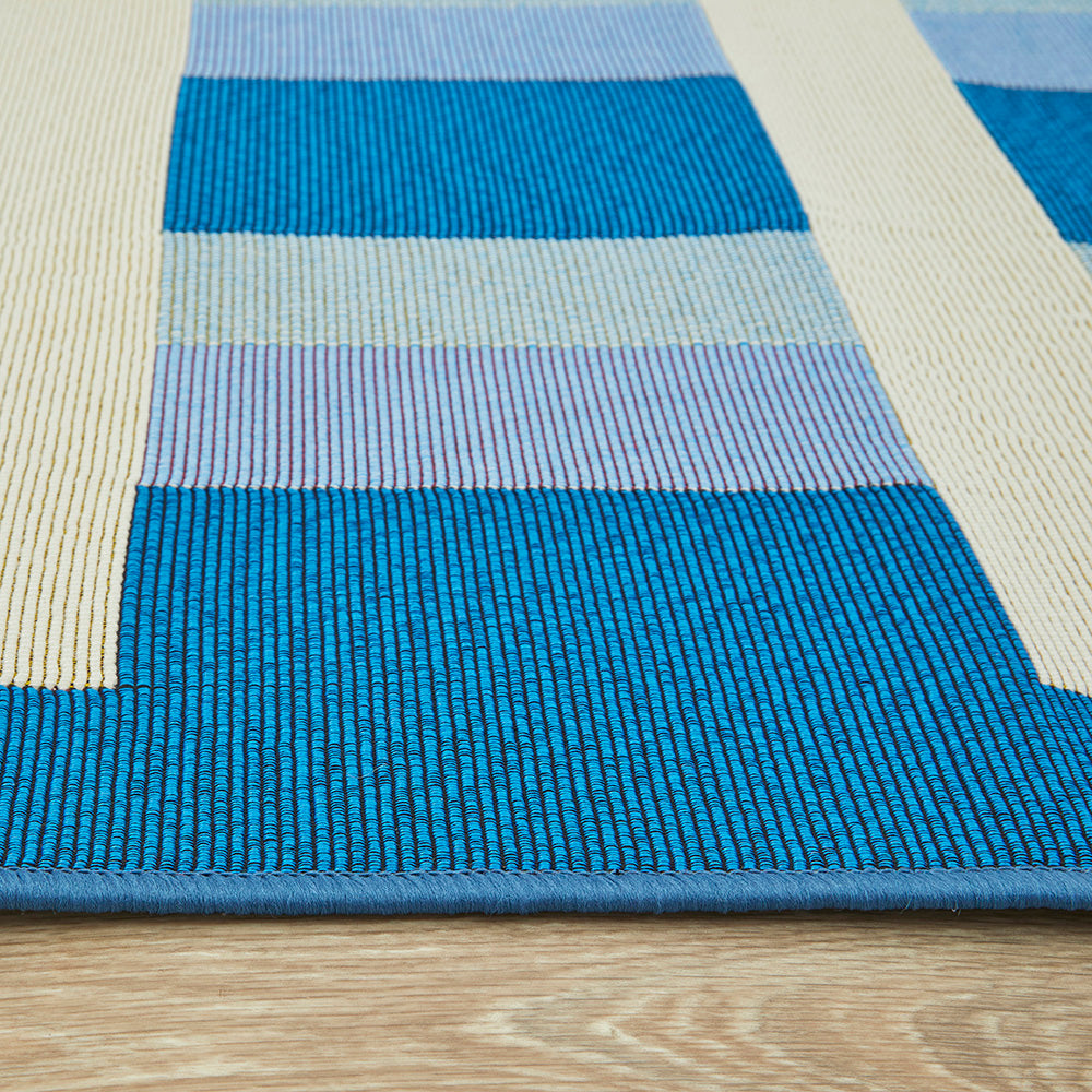 Bremer Blue Runner Rug