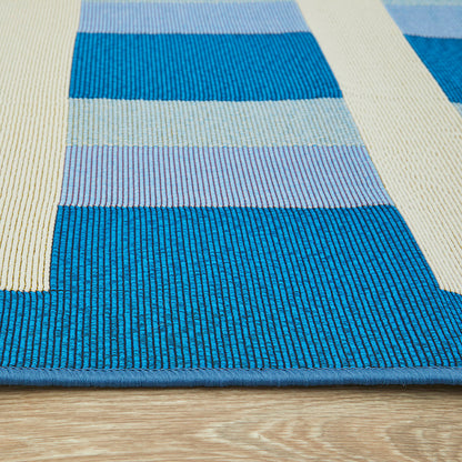 Bremer Blue Runner Rug