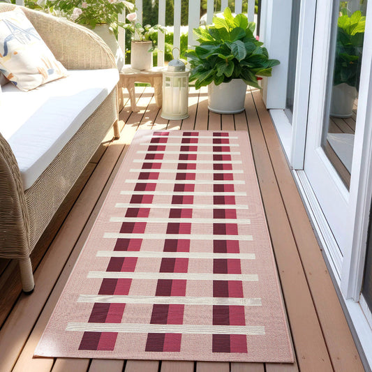 Bremer Pink Runner Rug