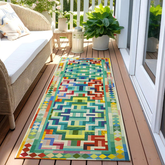 Bremer Multicolor Runner Rug