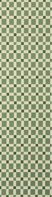 Bremer Saltbush Green Runner Rug