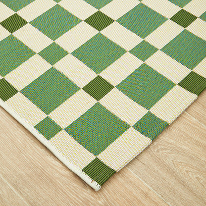 Bremer Saltbush Green Runner Rug