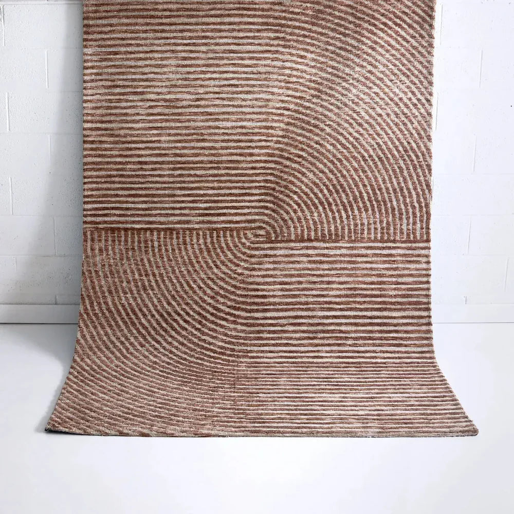 Woolgoolga Modern Rust Rug