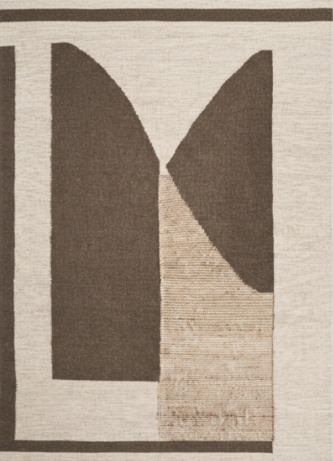 Yallingup Brown Wool & Jute Rug