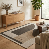 Yallingup Brown Wool & Jute Rug
