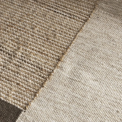 Yallingup Brown Wool & Jute Rug