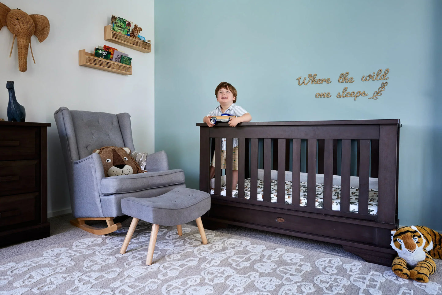 Yandina Ivory & Beige Wool Kids Rug