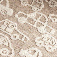 Yandina Ivory & Beige Wool Kids Rug