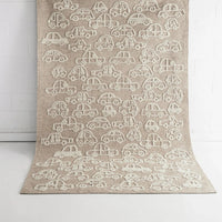 Yandina Ivory & Beige Wool Kids Rug