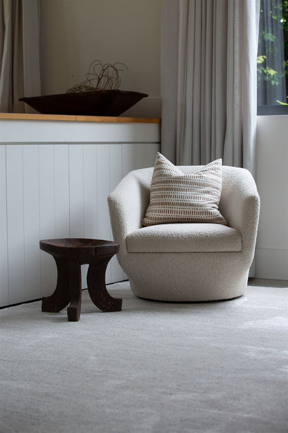Yarra Brown Round Rug