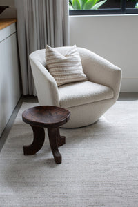 Yarra Brown Round Rug