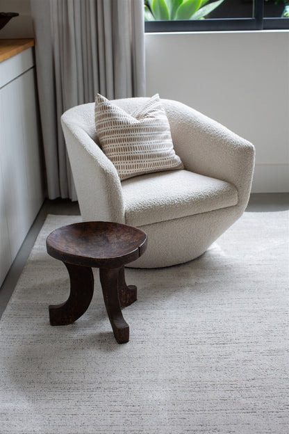 Yarra Brown Round Rug